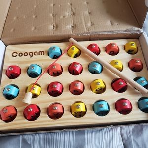 🔥Wooden Alphabet Fish Game